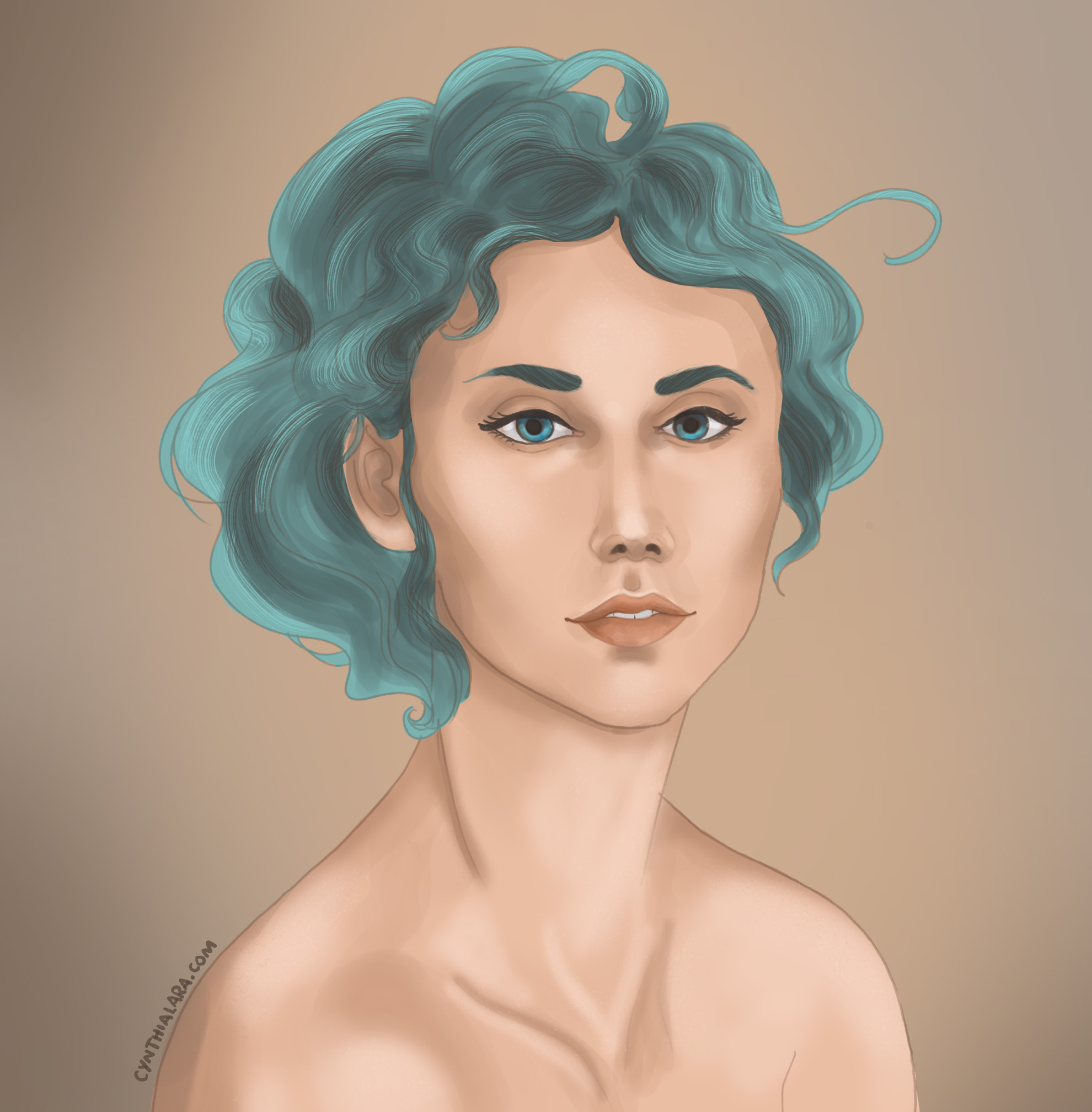 How to paint a digital portrait