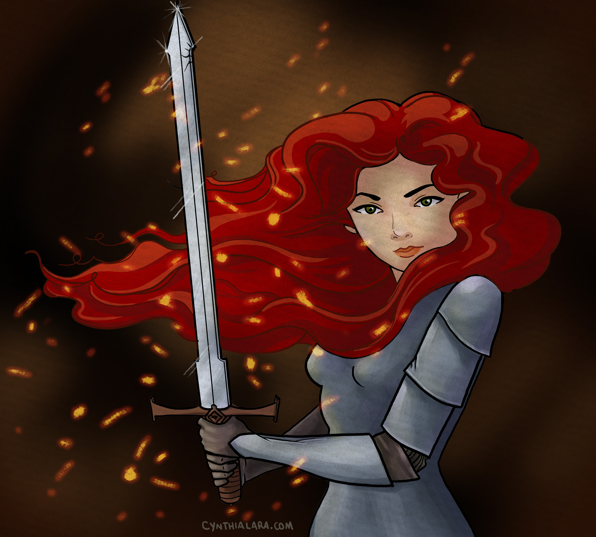 Sword of the brave