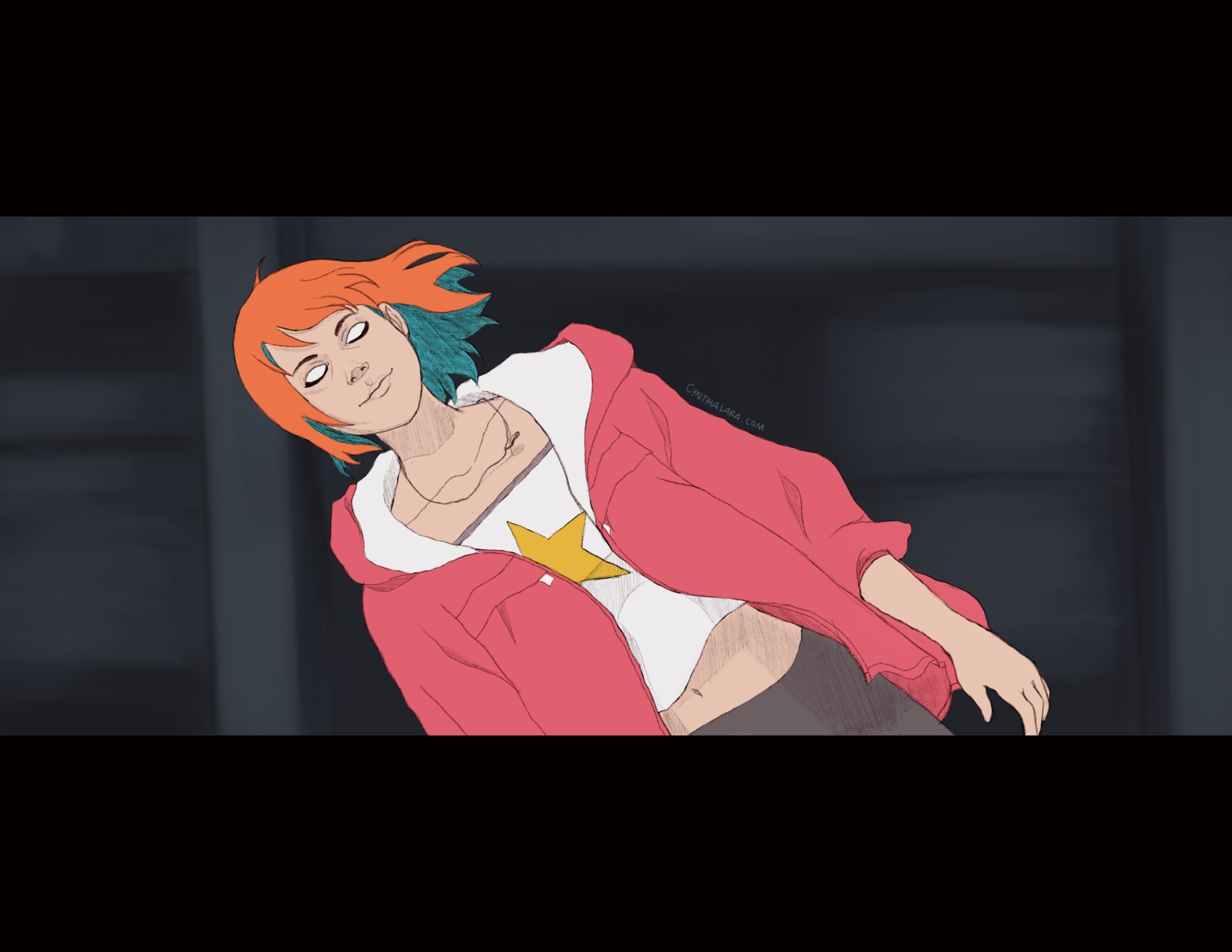 Animatrix Beyond tribute painting